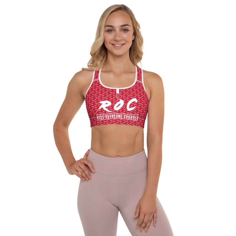 She ROC Forest Rivet Padded Sports Bra - The I ROC Lifestyle Brand